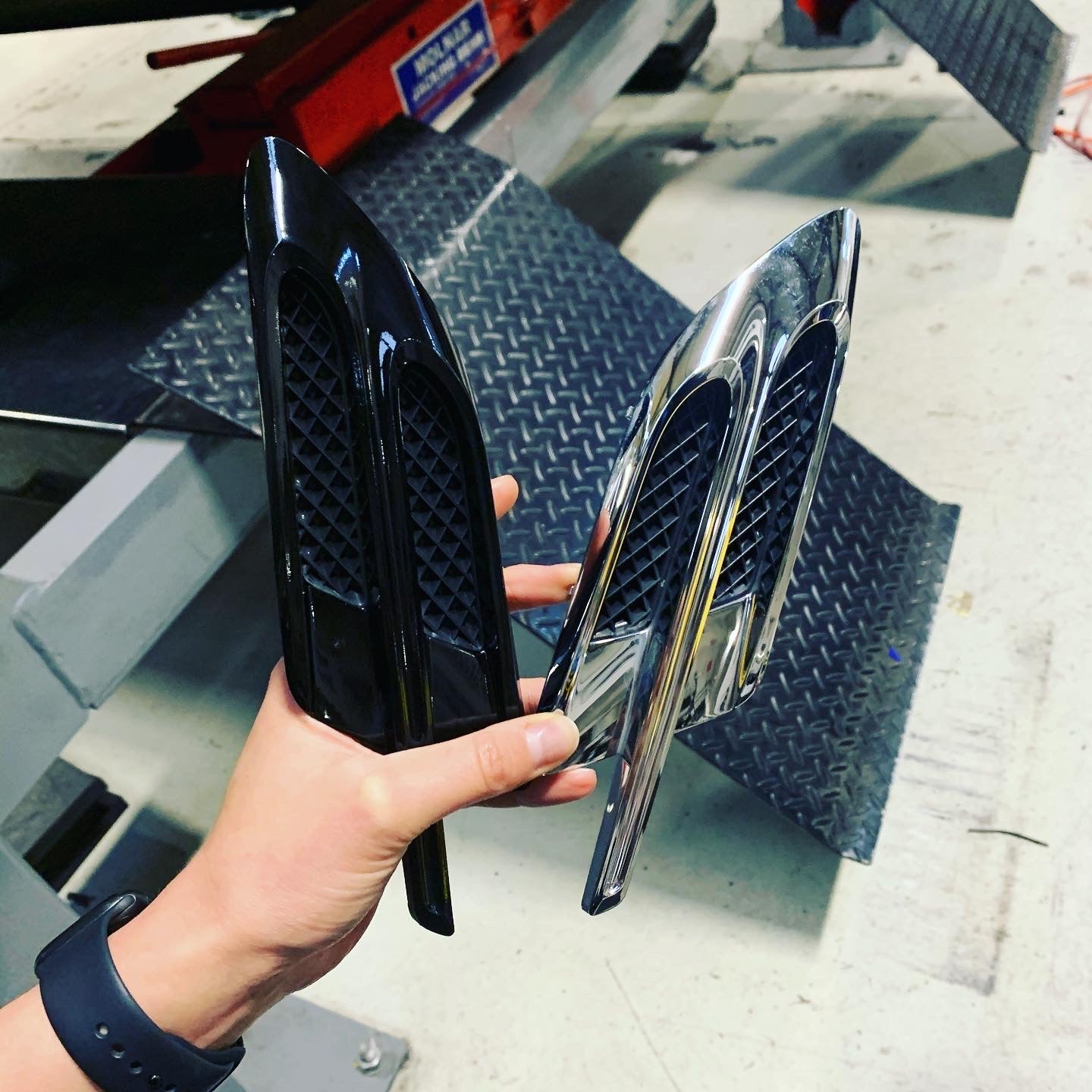 What is a chrome delete?